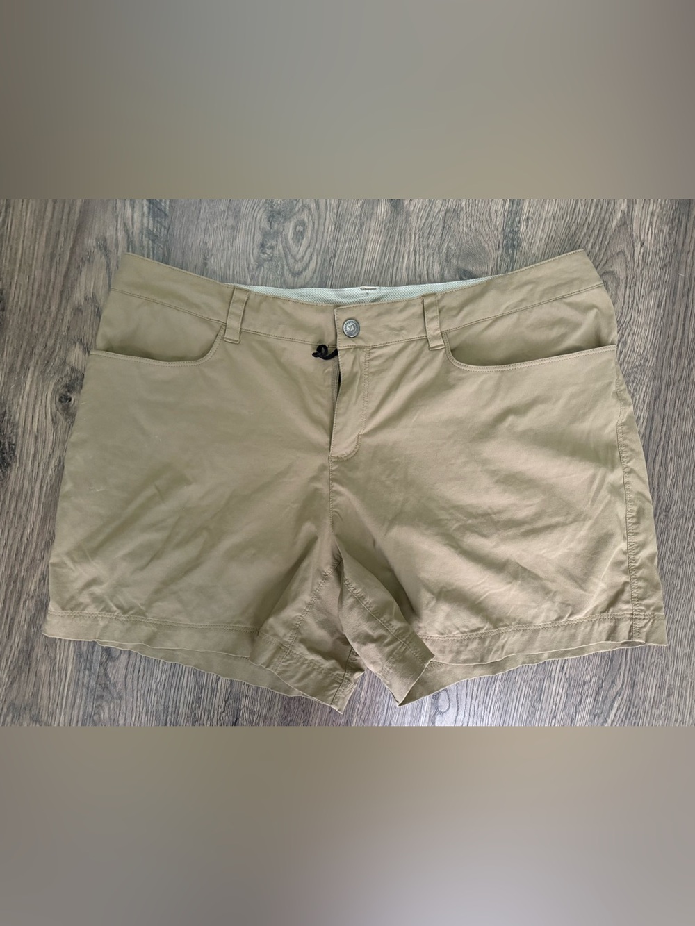 Patagonia Tan Athletic Shorts